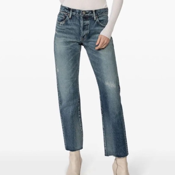 Moussy Denim - MOUSSY Vintage Straight Leg Jeans Size 28